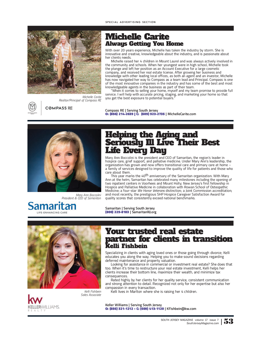 South Jersey Magazine Marlton / Medford Issue 7 (October 2020)