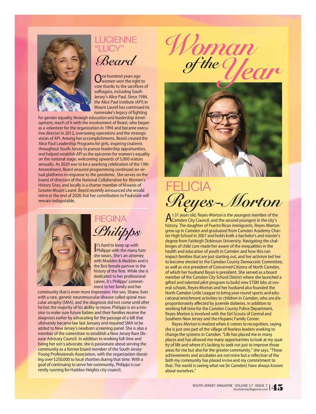 South Jersey Magazine Moorestown / Mt. Laurel Issue 7 (October 2020)