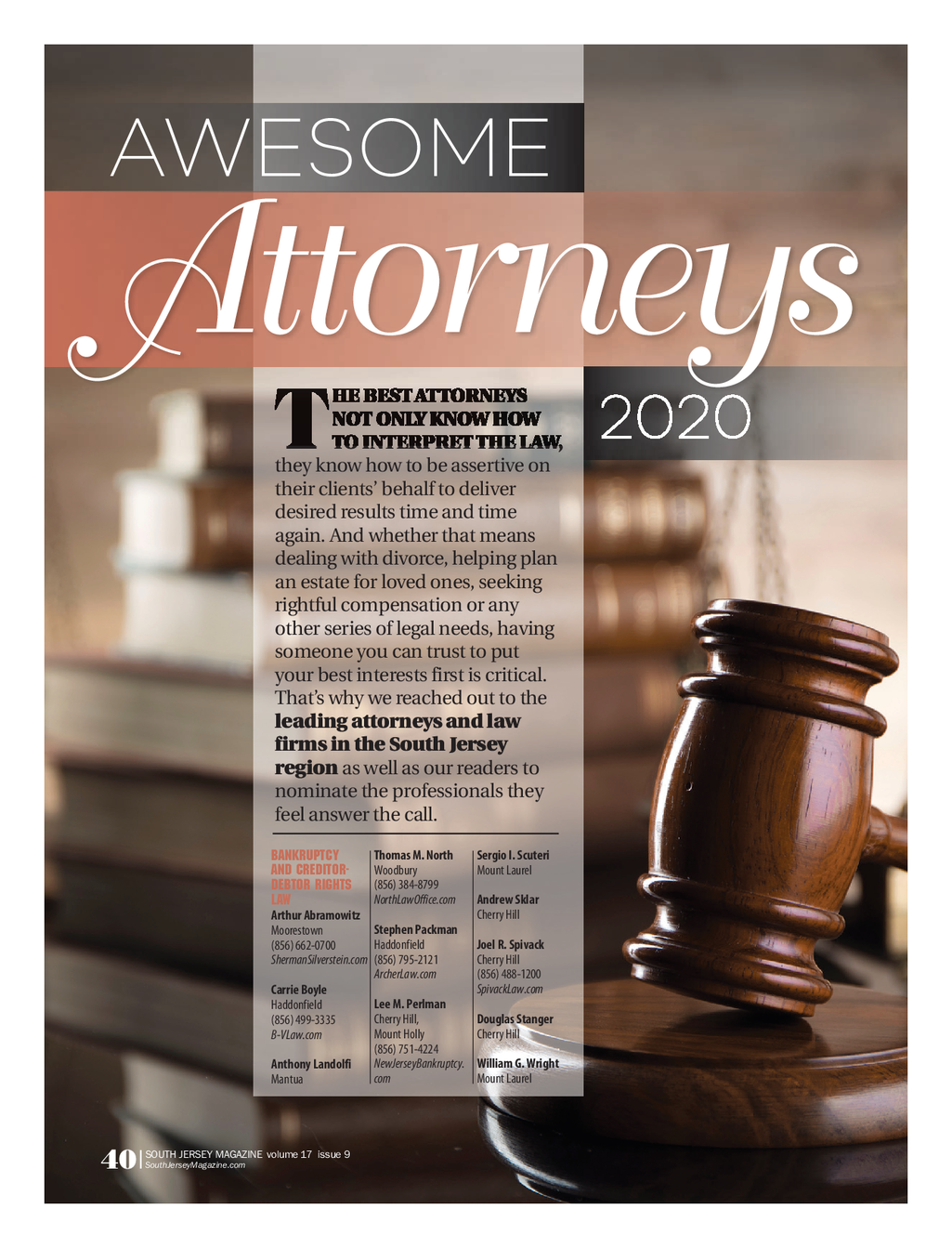 South Jersey Magazine Moorestown / Mt. Laurel Issue 9 (December 2020)